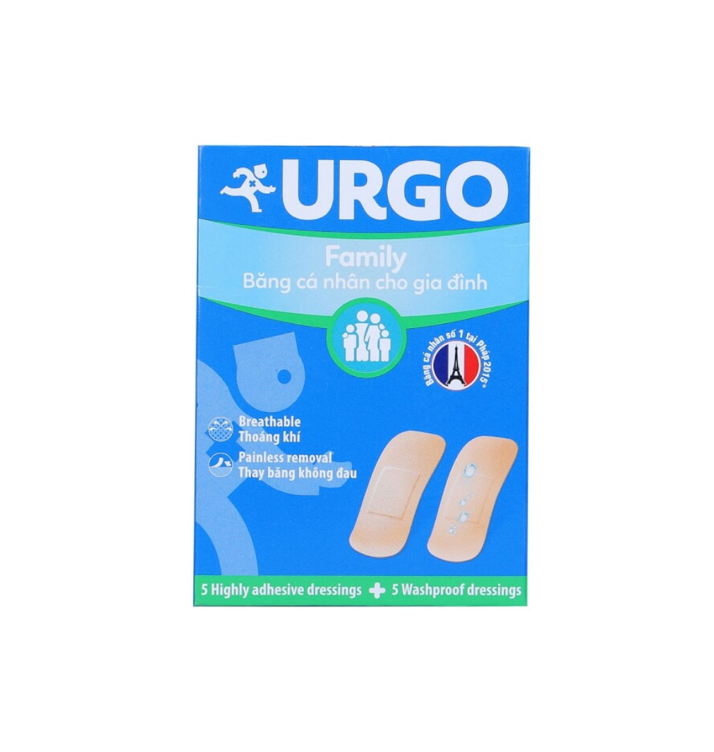Băng Urgo cho trẻ em 18 miếng